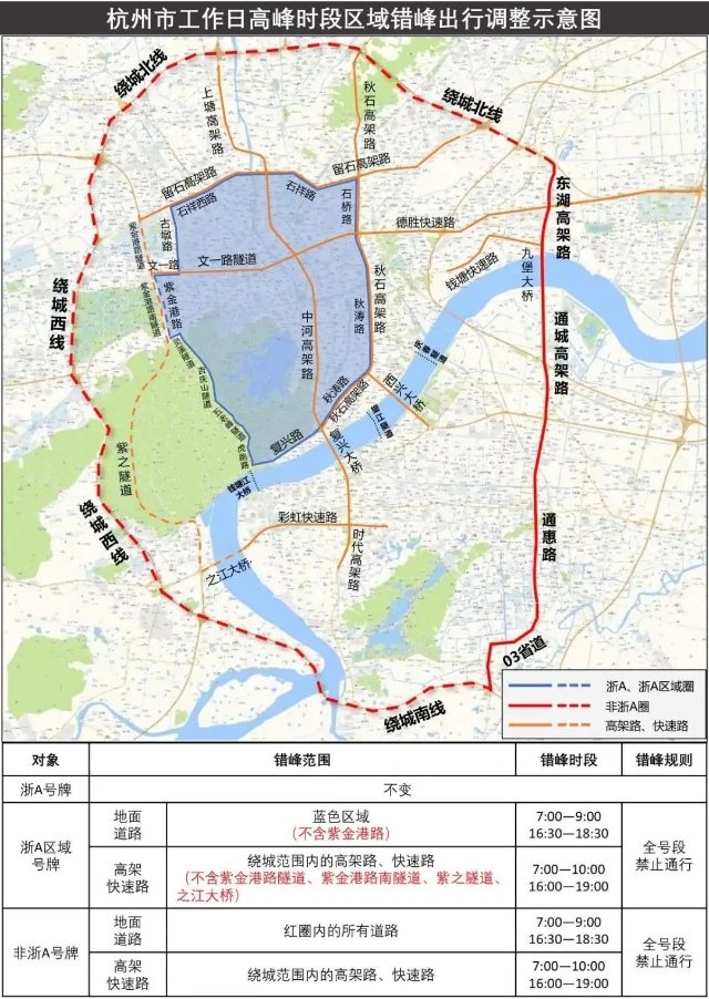 杭州今日限号查询：最新限行规定及出行指南