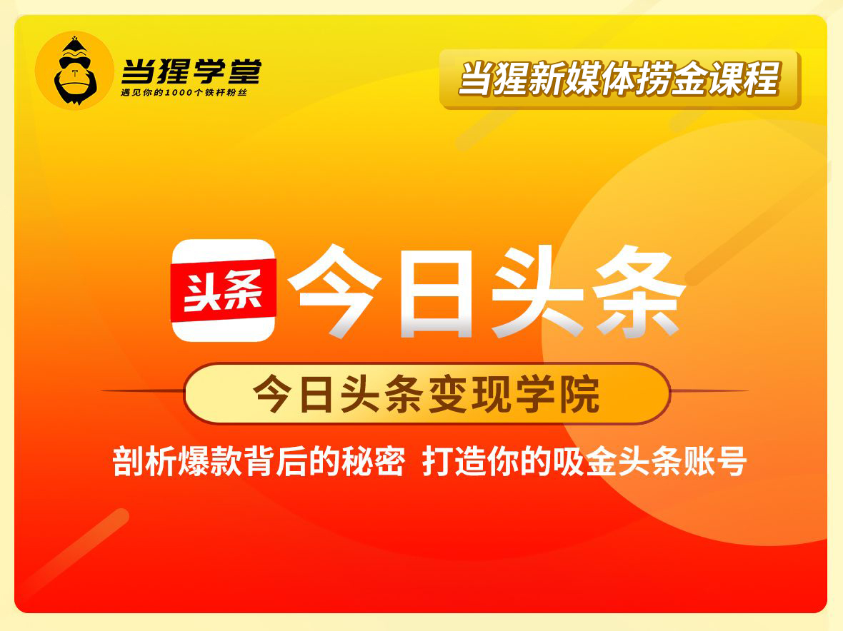 今日头条赚钱秘籍：从新手到高手的变现之路