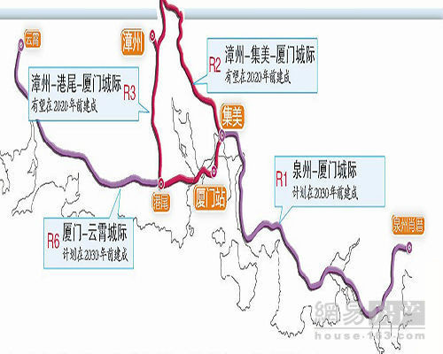 厦漳泉R3最新消息：线路规划、建设进度及未来展望